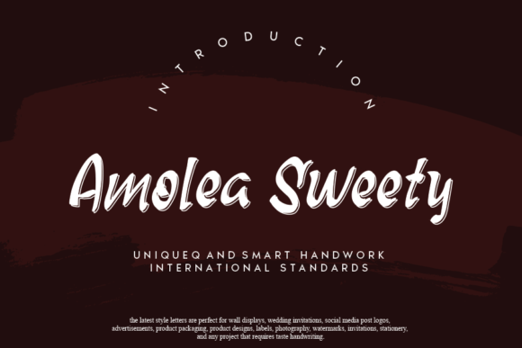 Amolea Sweety: A Display Font That Sharpens Campaign Clarity
