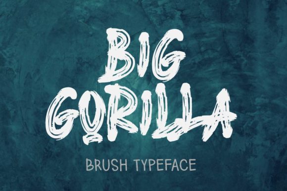 Big Gorilla: A Chunky Display Font for Bold Branding
