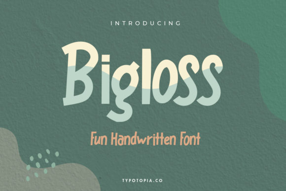 Bigloss Font: Bold Typography for Business Branding