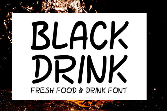 Black Drink: A Display Font That Anchors Your Editorial Voice