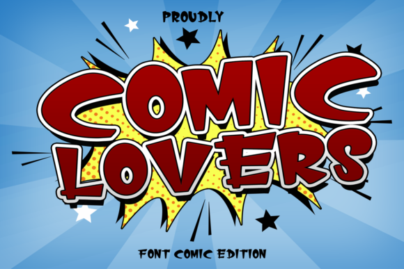Comic Lovers: A Joyful Color Font for Playful Branding