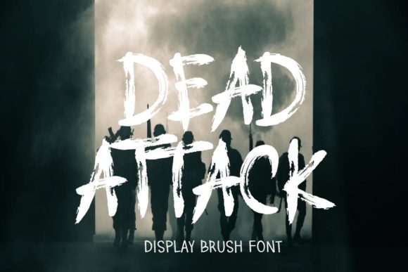 Dead Attack: A Quirky Display Font With Real Branding Muscle