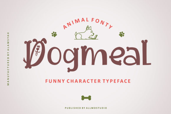 Dogmeal: A Joyful Display Font for Campaign Creatives