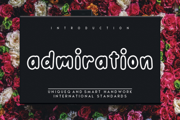 Elevate Campaigns with the Admiration Display Font