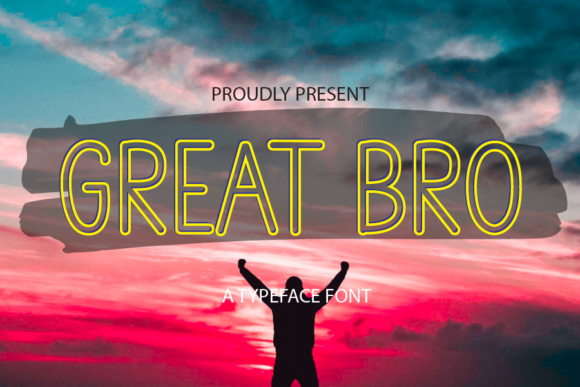 Great Bro: A Clean Display Font for Small Business Branding