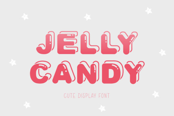 Jelly Candy: A Chunky Display Font for Playful Brands