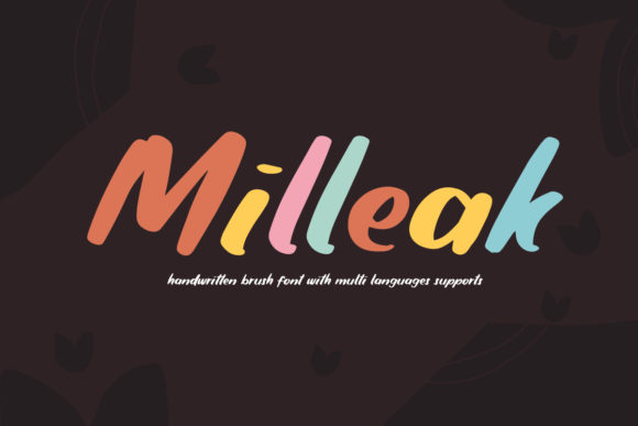 Milleak: A Bold Display Font for Standout Web Design