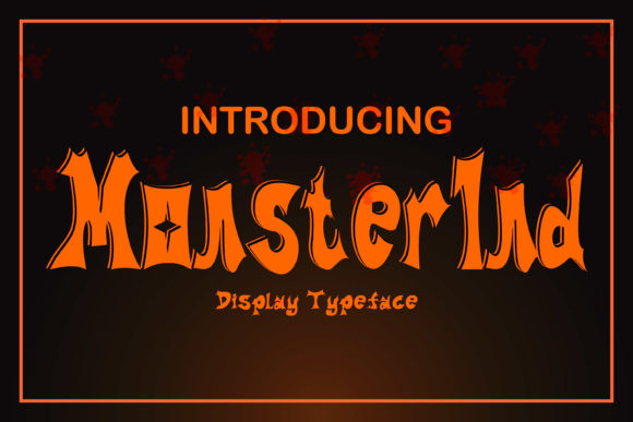 Monsterind: A Display Font for Bold Campaign Messaging