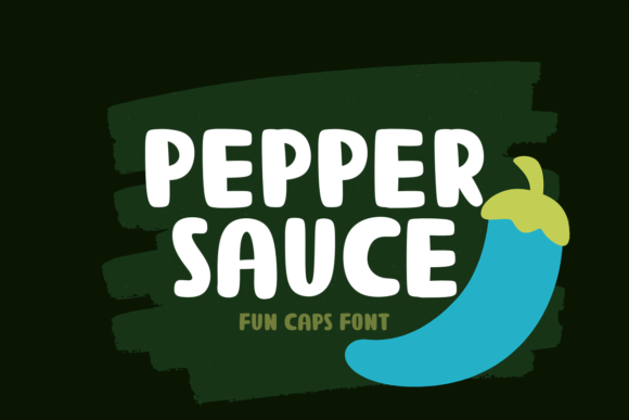 Pepper Sauce Typeface: Playful Design for Modern Websites