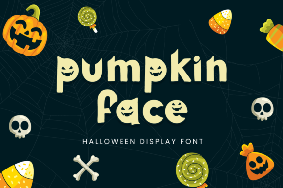 Pumpkin Face: A Display Font for Editorial Play