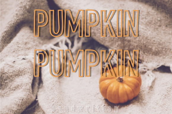 Pumpkin Pumpkin: A Bold Display Font That Demands Attention