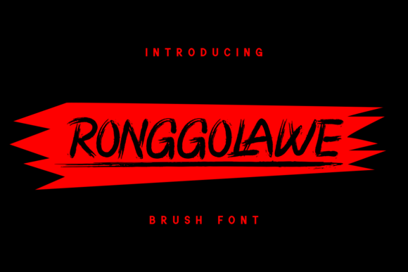 Ronggolawe: A Bold Display Font for Campaigns That Demand Attention