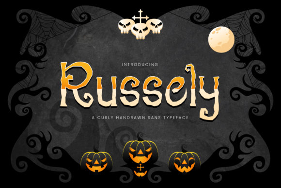 Russely: A Display Font That Commands Campaign Attention