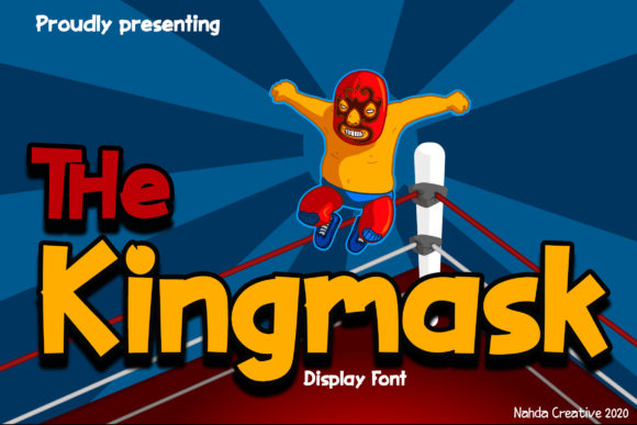 The Kingmask: A Chunky Display Font That Demands Attention